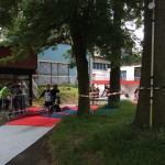 Ligne de chronométrage au portage